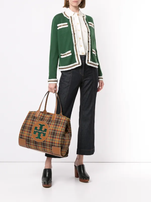 tory burch kendra fringed cardigan