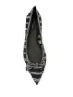 Tory Burch logo pointed pumps