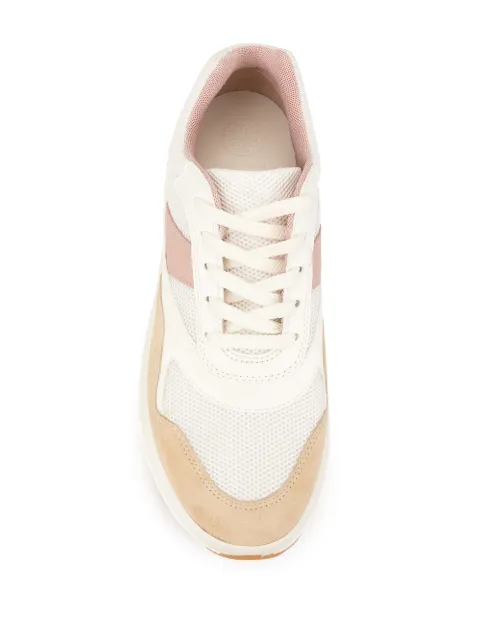 tory burch gemini link platform sneakers