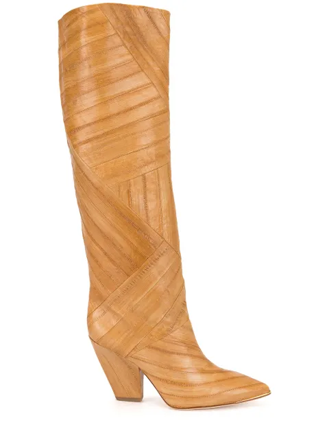 tory burch lila multicolor knee boot