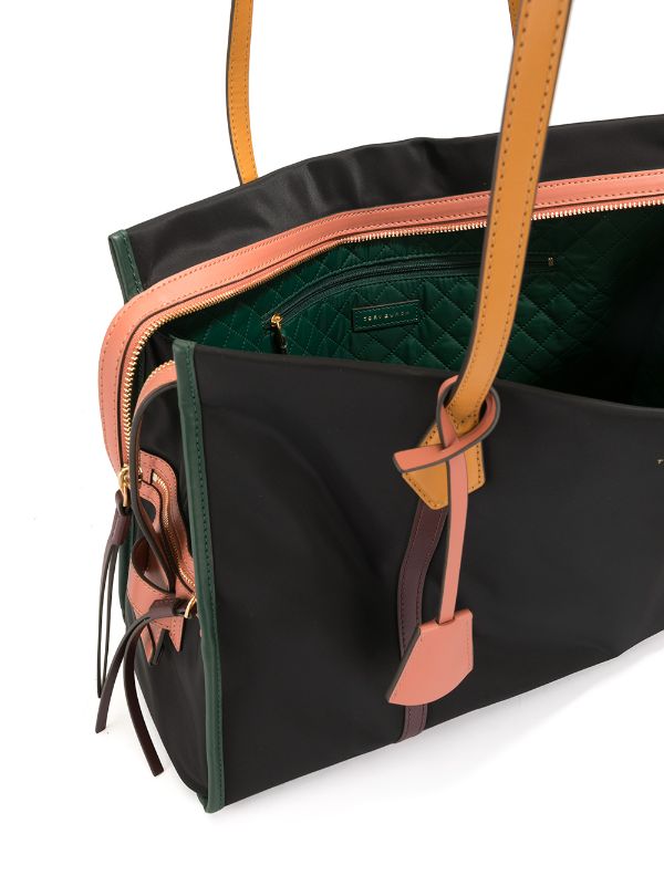 tory burch perry color block tote