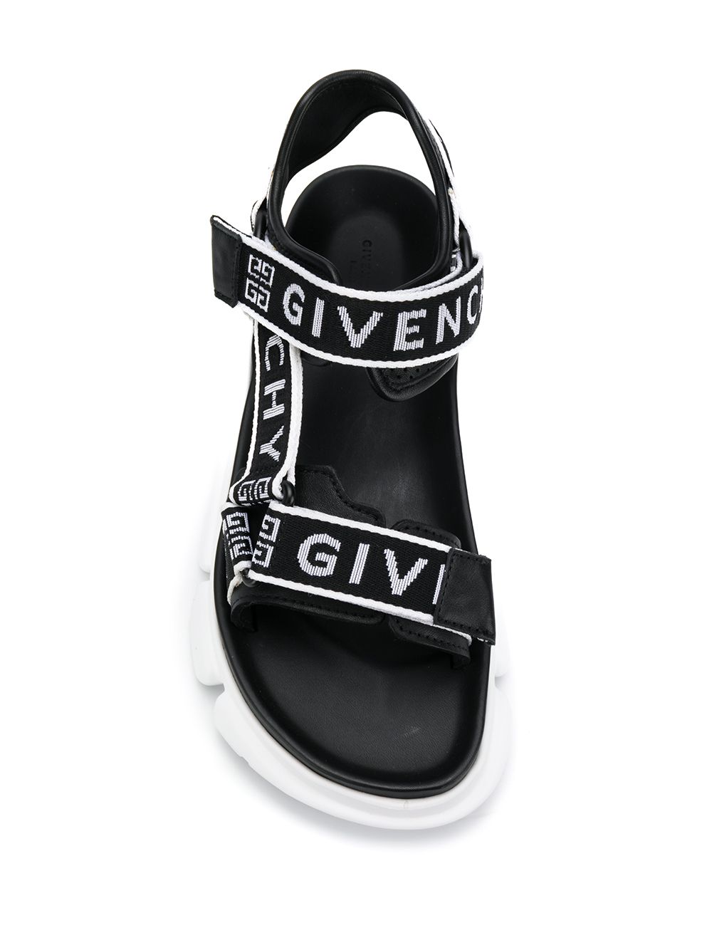 фото Givenchy сандалии Jaw на массивной подошве