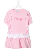Simonetta graphic print dress - Pink