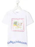 Simonetta graphic print T-shirt - White