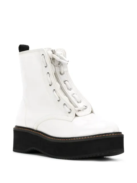 dkny wedge boots
