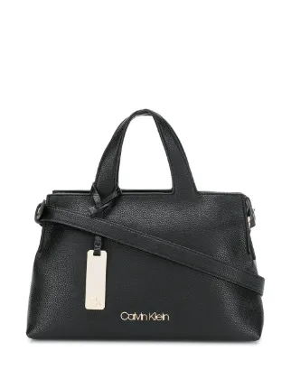 calvin klein tote bag black