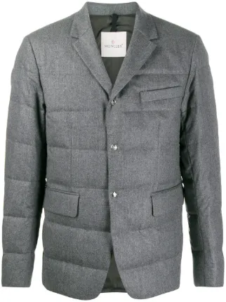 moncler padded blazer