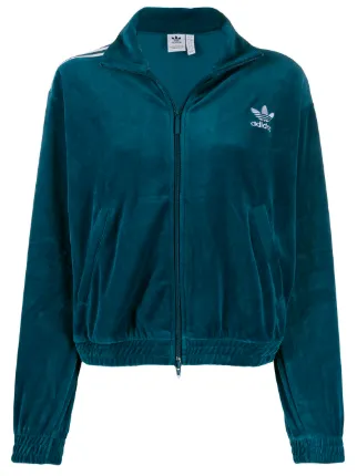 adidas velour jacket