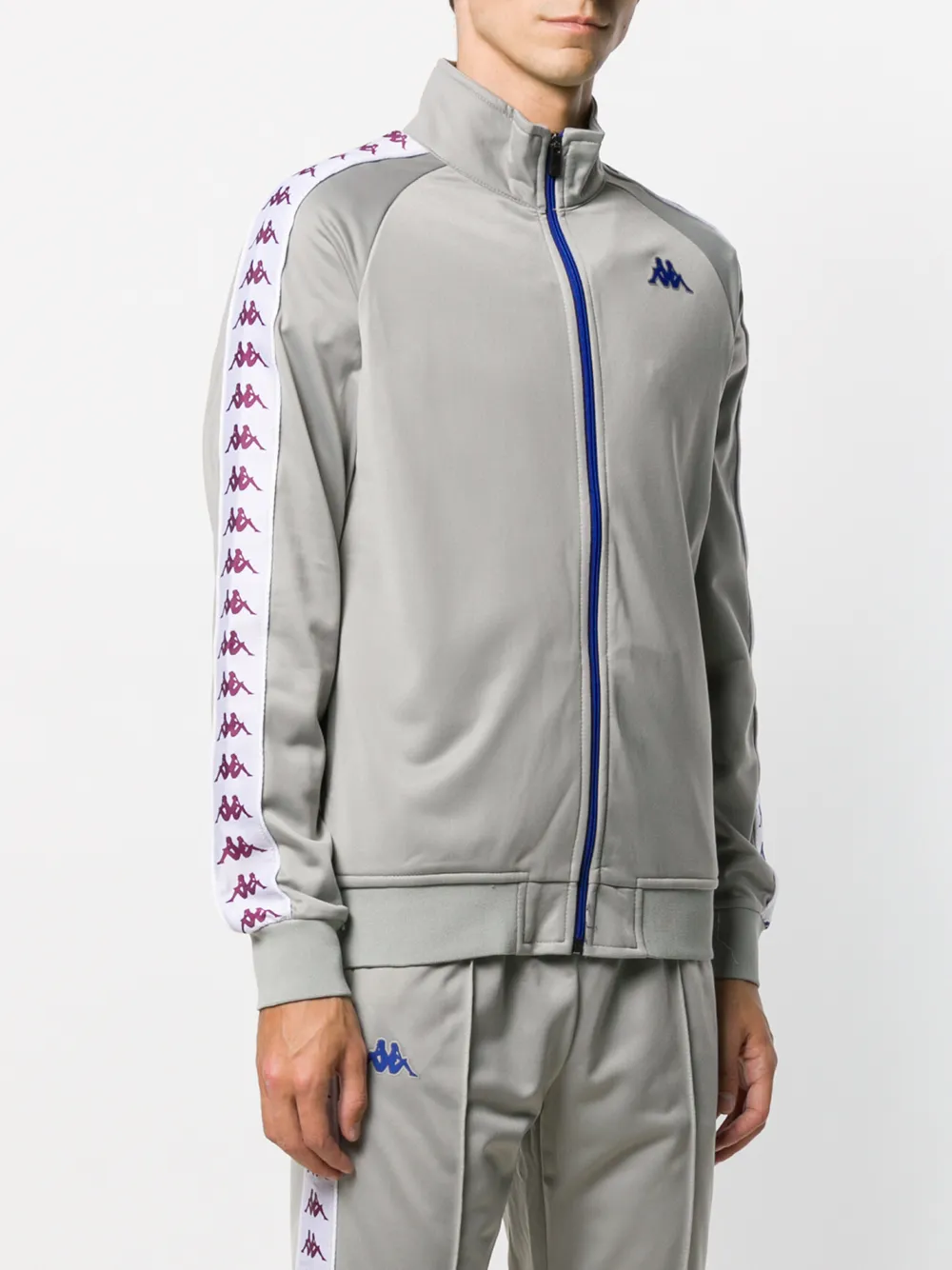 Kappa full-zip sweatshirt Grijs