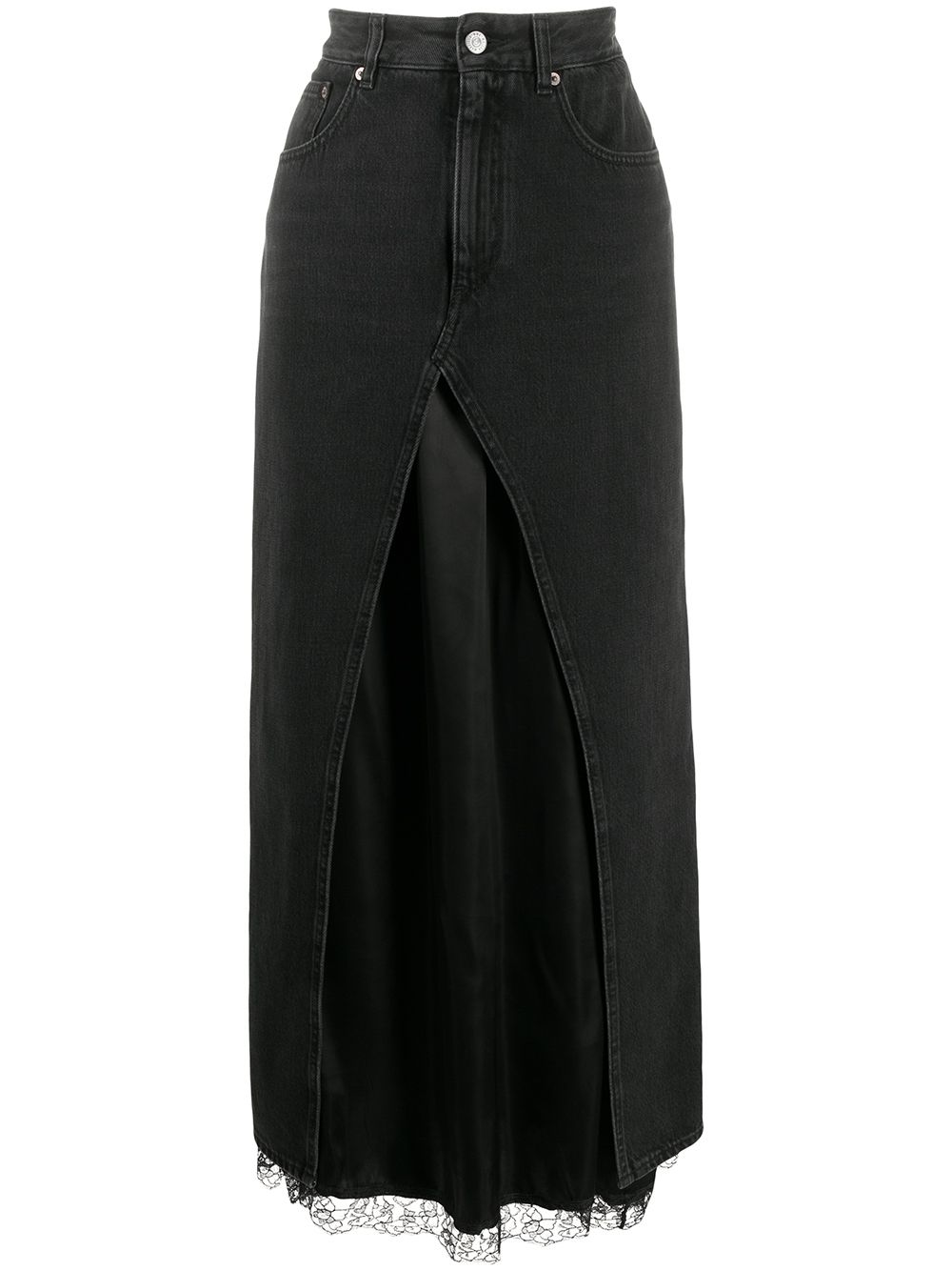 фото Mm6 Maison Margiela длинная многослойная юбка