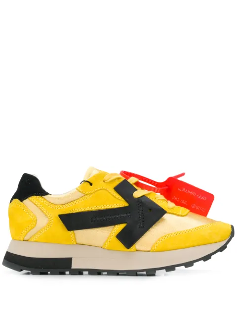 off white runner arrow trainers