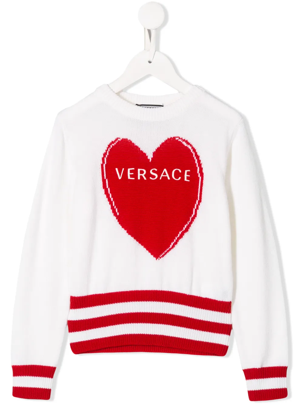 Young Versace джемпер с логотипом - фото 1 - StyleTopik Young Versace джемпер с логотипом - фото 1