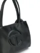 Telfar embossed logo mini tote bag