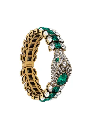 Snake crystal bracelet