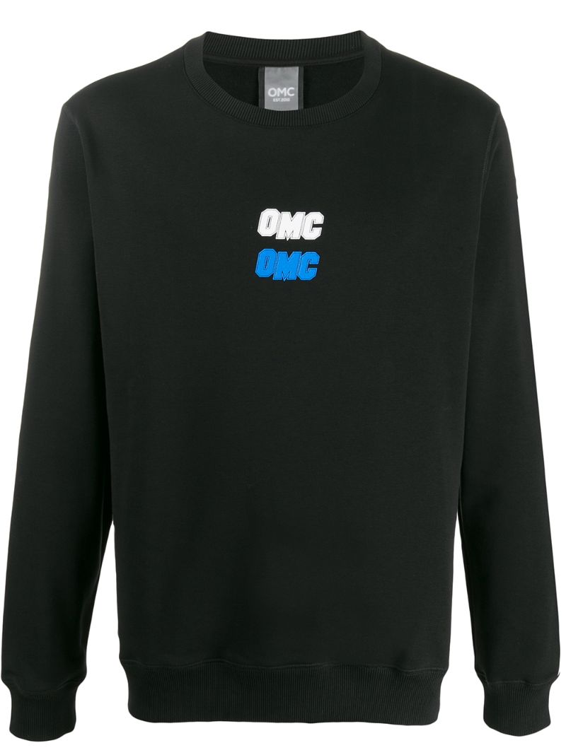 Omc Logo Print Sweatshirt In Black