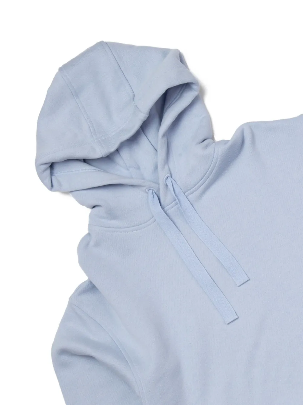  Mcq Swallow Logo-embroidered Hoodie - Blue 