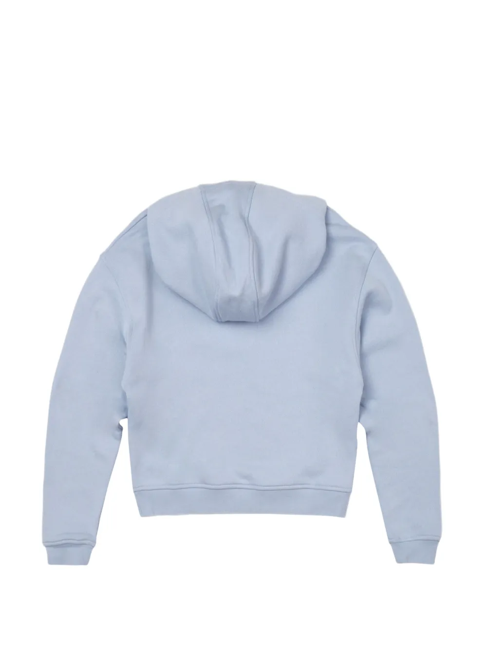  Mcq Swallow Logo-embroidered Hoodie - Blue 