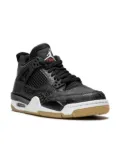 Jordan Kids Air Jordan 4 Retro SE ""Laser Black/Gum"" sneakers