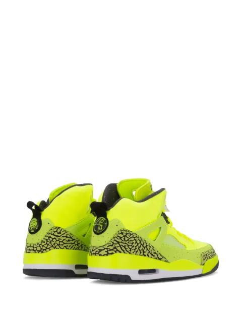 jordan spizike yellow and black