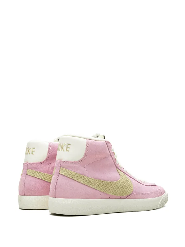 baby pink nike blazers
