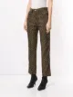 Fendi Pre-Owned leopard printed straight trousers