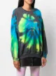 Collina Strada tie-dye print sweater