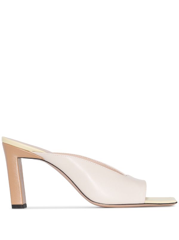 Wandler Isa 85mm Heeled Mules - Farfetch