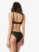 Lisa Marie Fernandez Goldwyn Bullet jacquard bikini