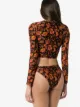 Matteau hibiscus print rashguard