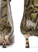 Wandler Bente 55mm python-effect leather ankle boots
