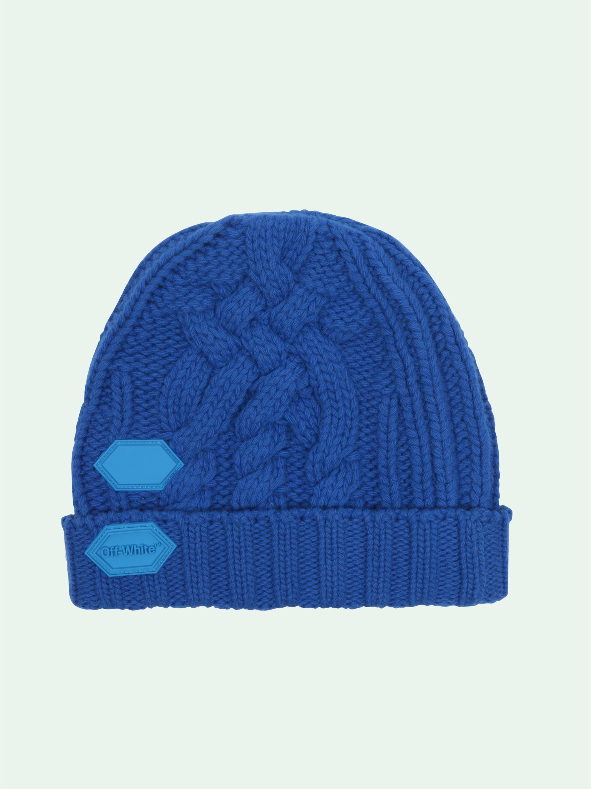 BLUE KNIT HAT | Off-Whiteâ¢ Official Site