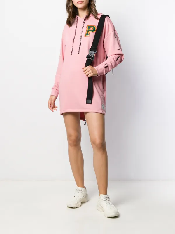 PUMA x Sue Tsai Hooded Sweatshirt Style Dress | Pink | FARFETCH JO