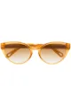 الصورة 1 من Chloé Eyewear نظارة شمسية بإطار عين القطة وعدسات ملونة