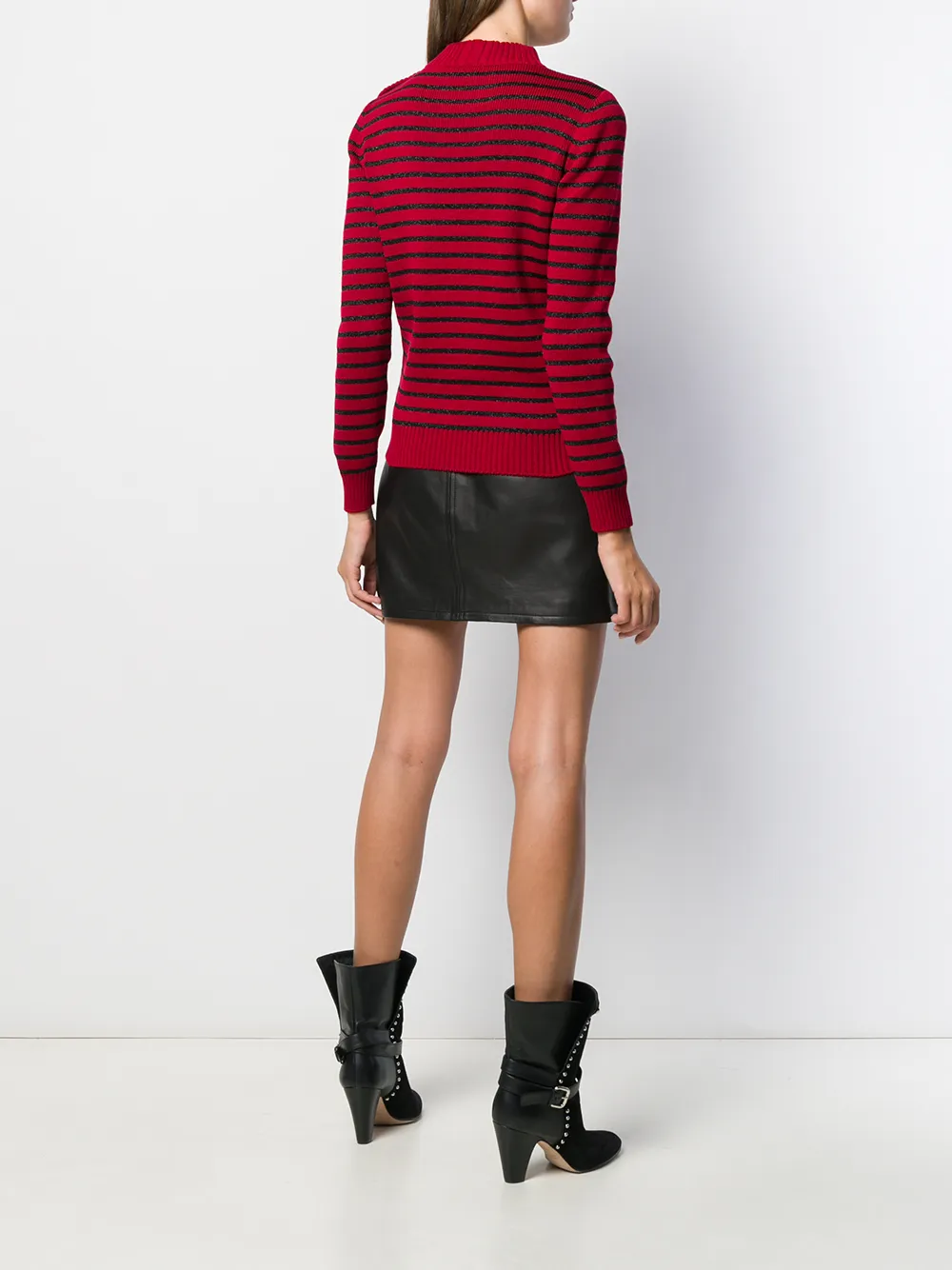 striped knitted jumper