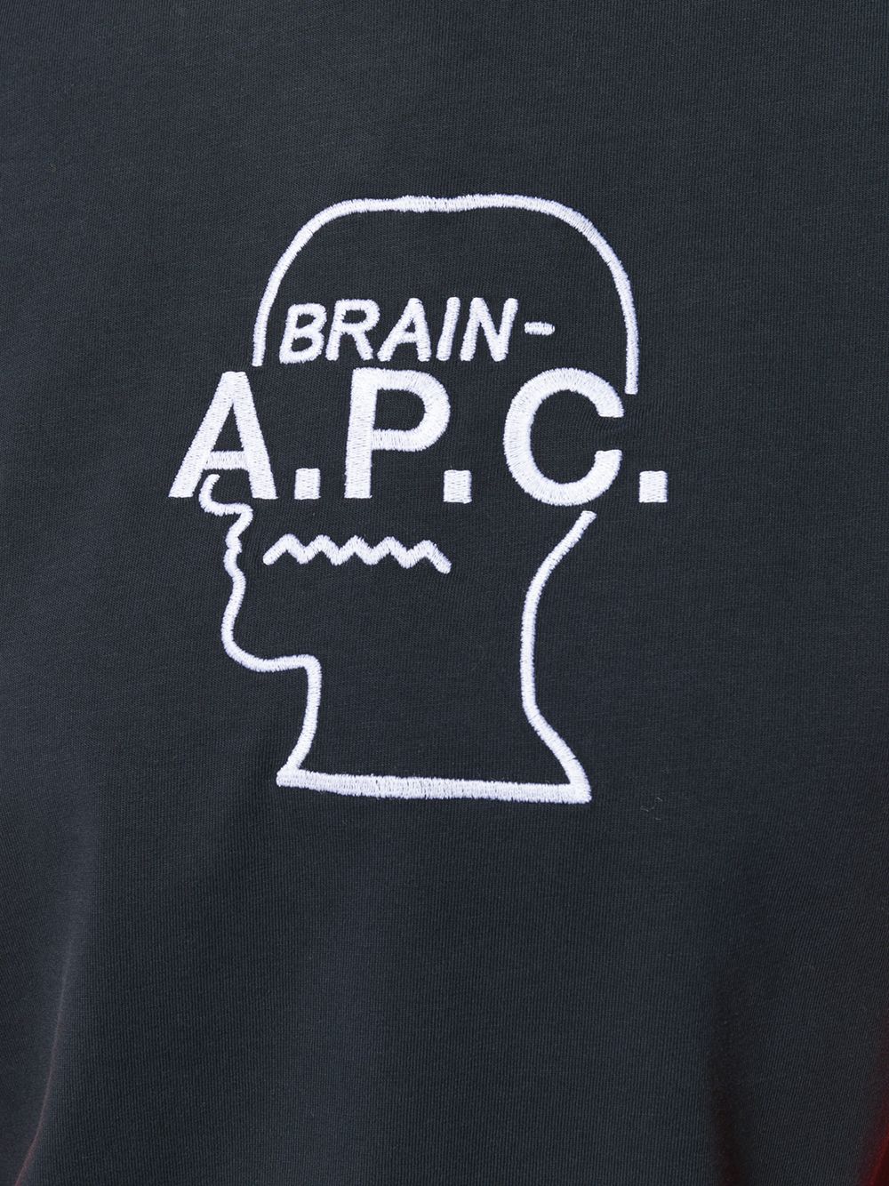 фото A.P.C. футболка A.P.C x Brain Dead