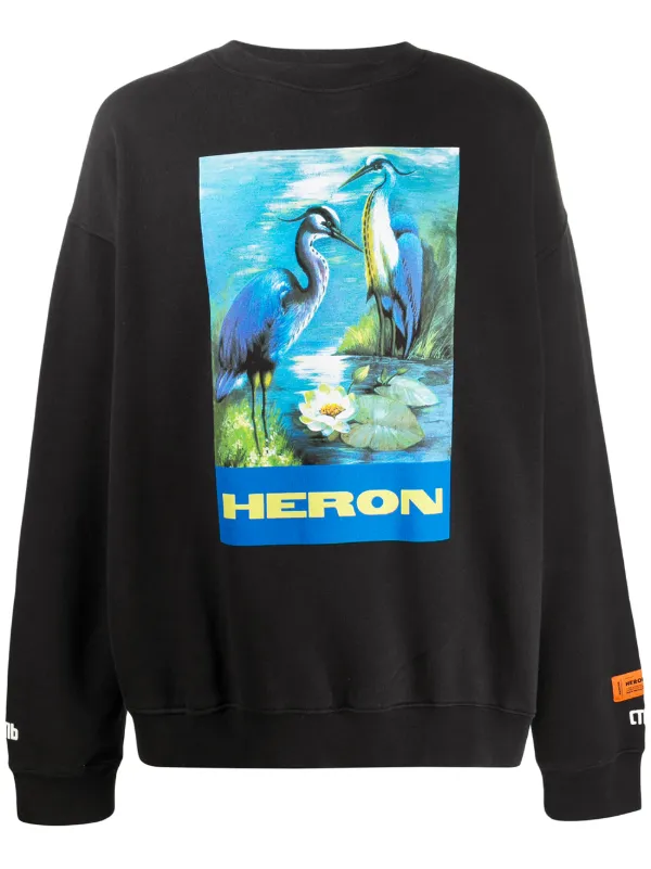 Heron Preston Graphic Print Sweatshirt - Farfetch