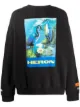 Image 1 of Heron Preston graphic print sweatshirt