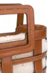 STAUD bolso bombonera con detalle de aberturas