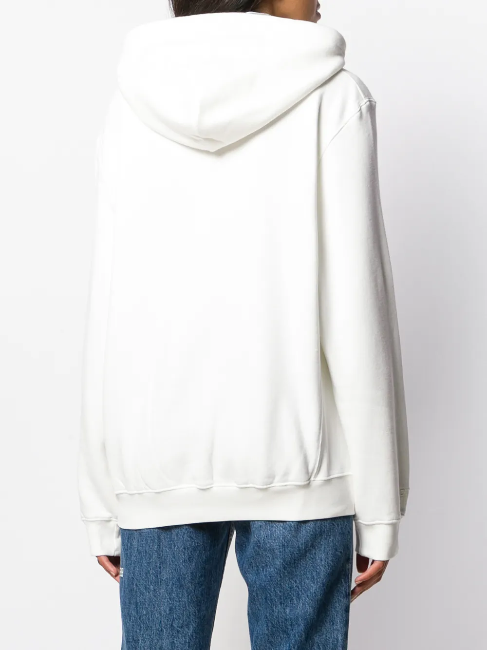 Heron Preston Hoodie met logoprint Wit