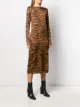 THE ANDAMANE zebra print dress