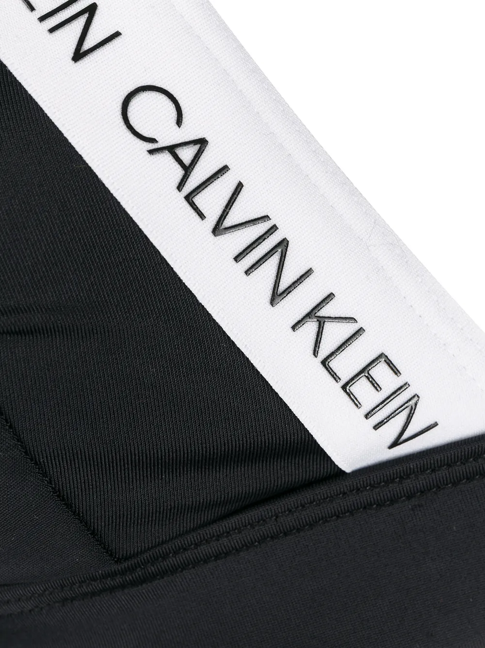 фото Calvin klein лиф бикини с треугольными чашками и логотипом ck