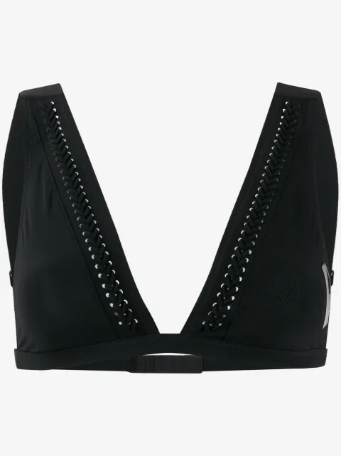 Calvin Klein Underwear woven detailed bikini top