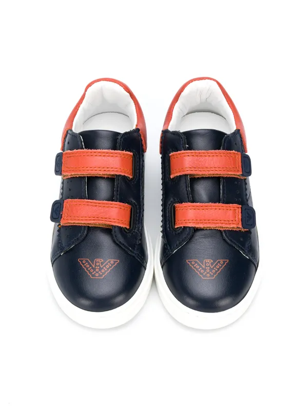 armani velcro trainers