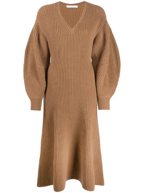 Givenchy v-neck jumper dress