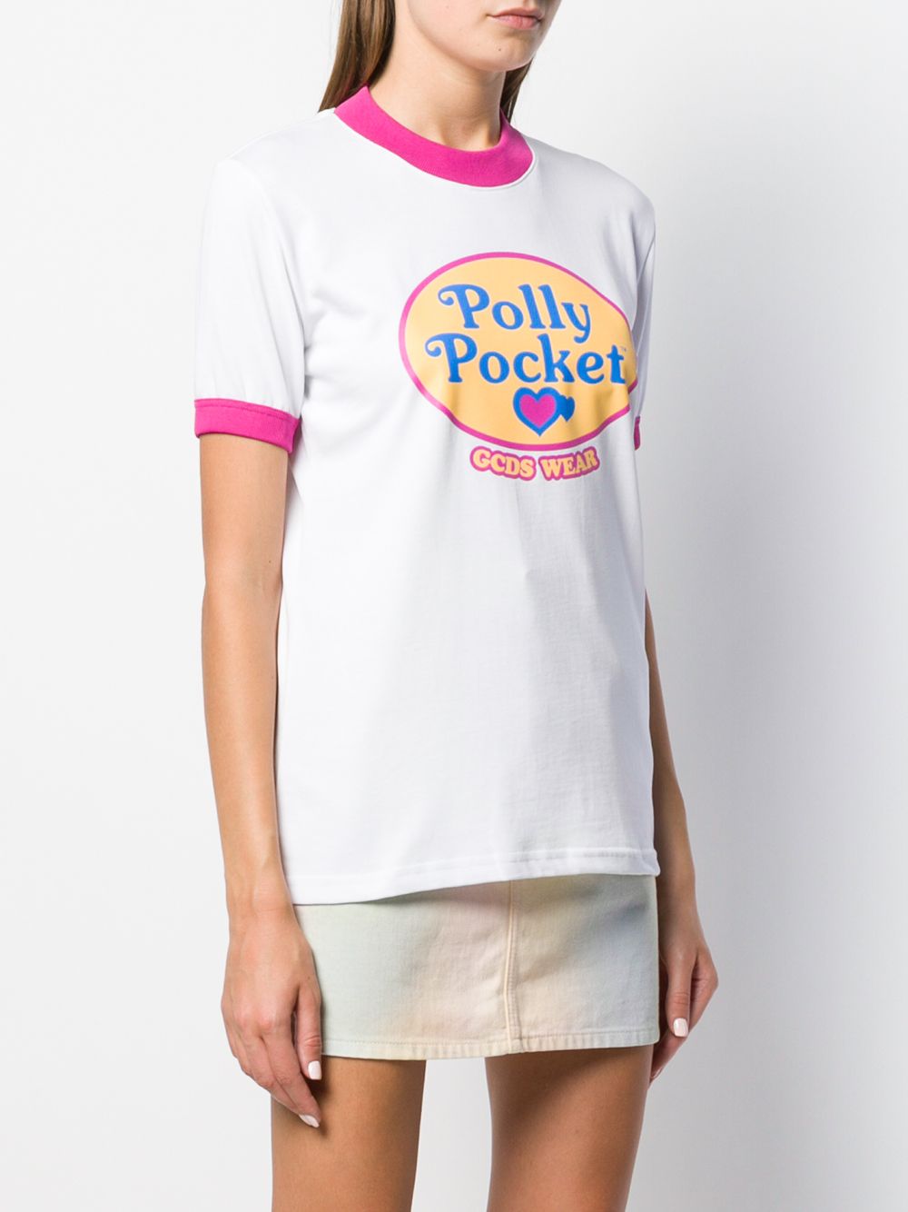 фото Gcds футболка polly pocket с логотипом