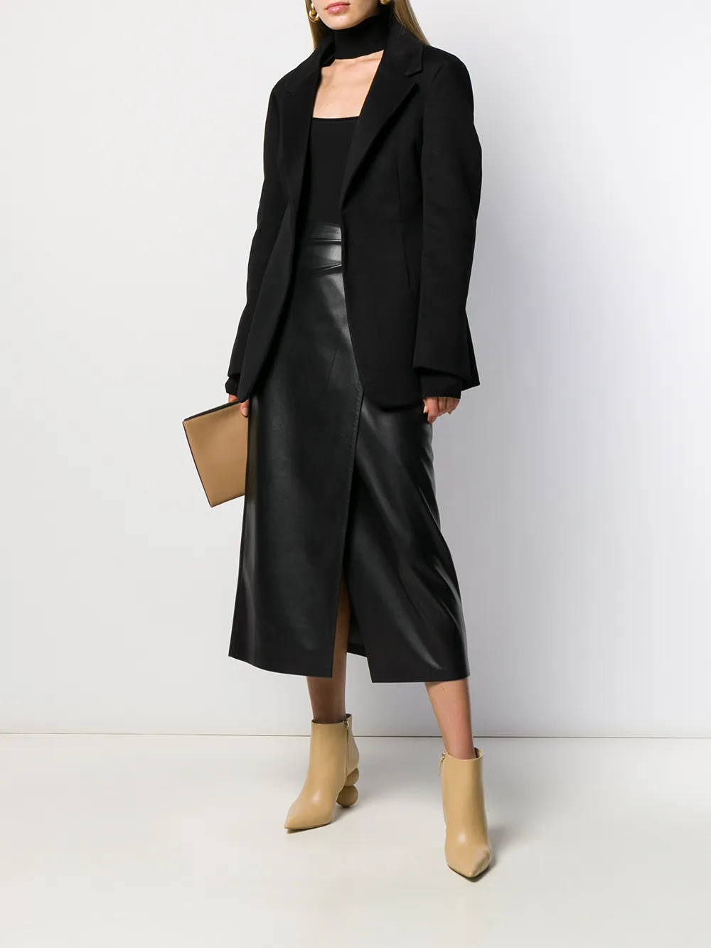 Image 2 of Bottega Veneta deep v-neck blazer