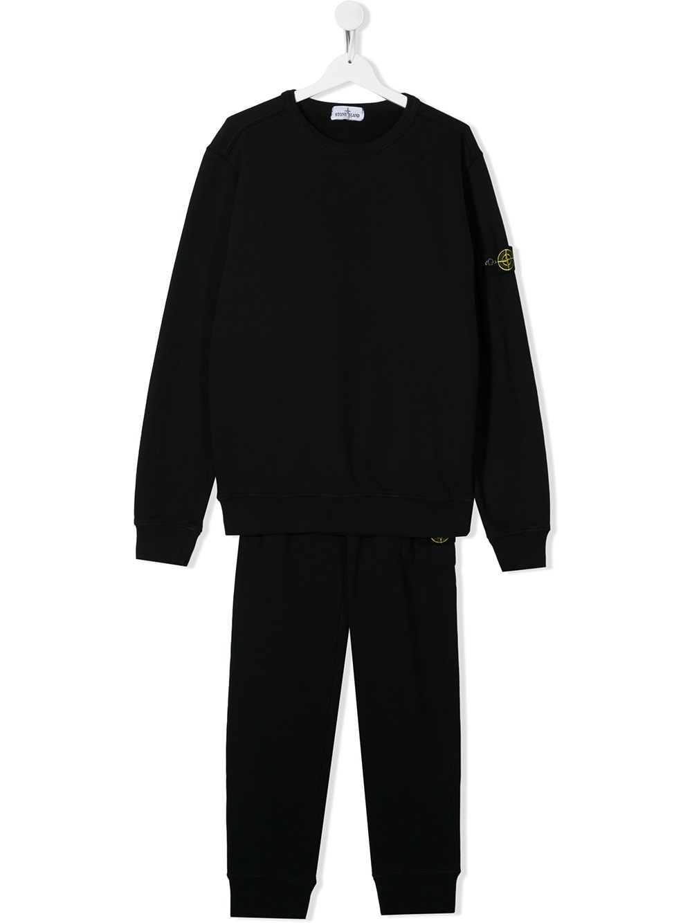 фото Stone island junior спортивный костюм-двойка с нашивкой-логотипом