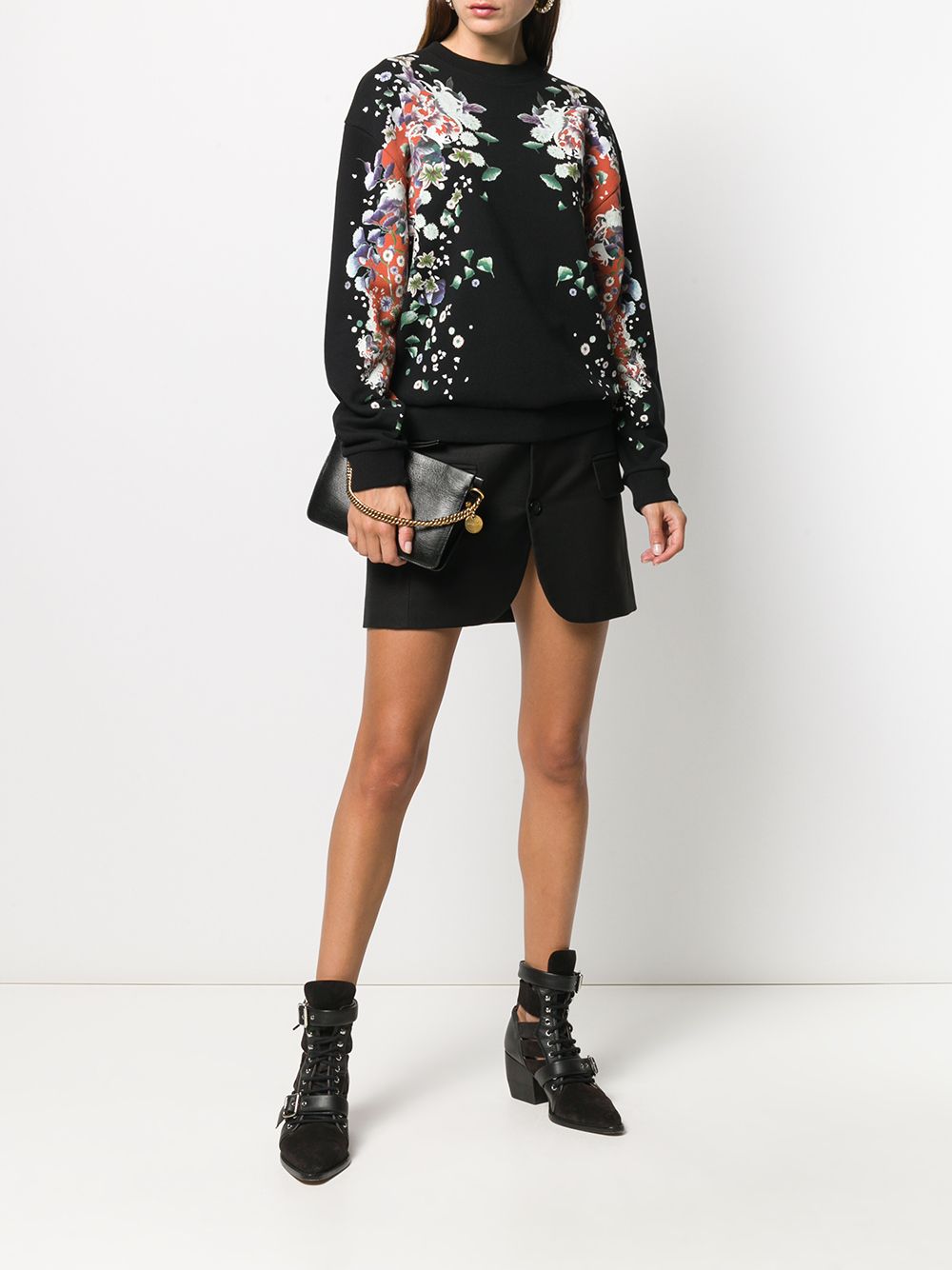 фото Givenchy толстовка с цветочным принтом