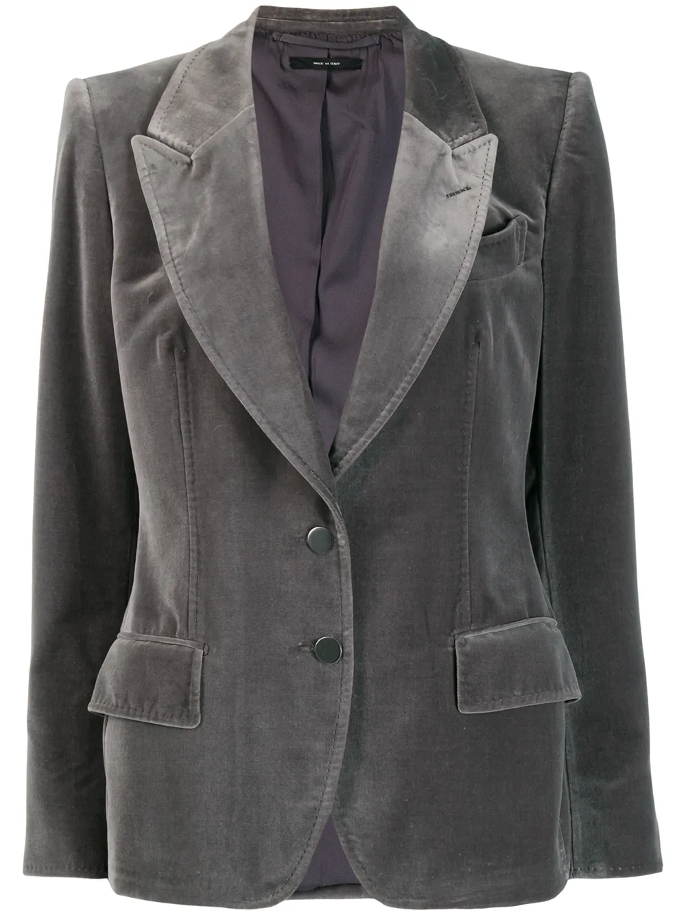 TOM FORD velvet peaked lapels blazer Women