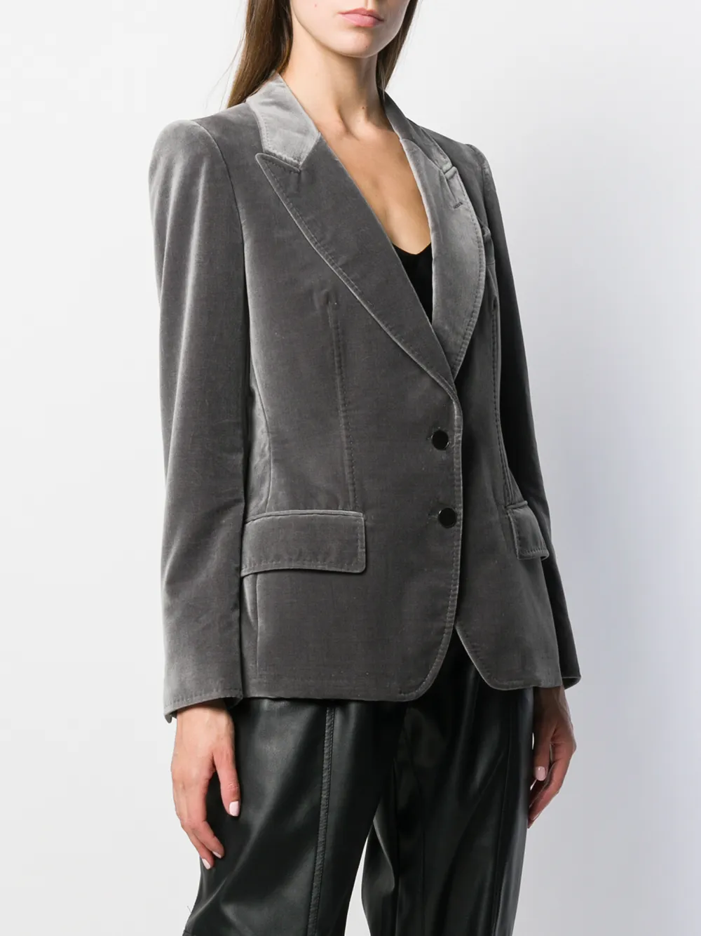 GUCCI 21AW シルク　ピークドラペルテーラードジャケット GUCCI 21AW シルク ピークドラペルテーラードジャケット